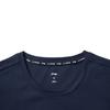 Li-Ning Quick-Dry Simple Letter Logo Print Comfortable Round Neck Short Sleeve T-Shirt Men Tops Navy-Blue ATSV399-10