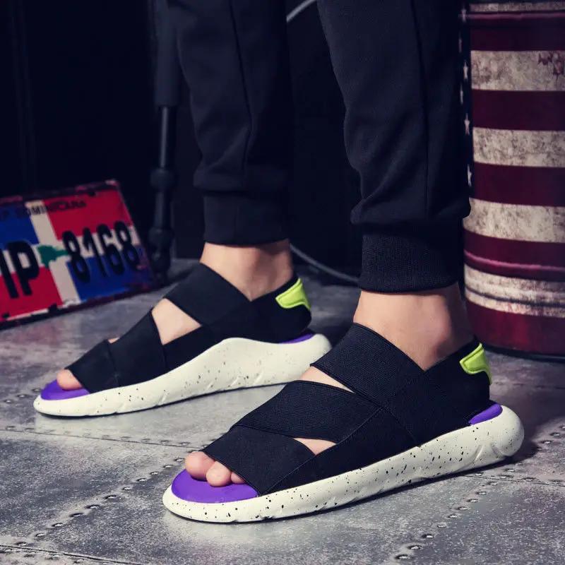 Fashion With Platform Male Shoe Heightening Height Expensives Color Summer Sale New Design 2025 Daily Use Big Size Luxury H Men's Sandal