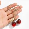 Cherry Fruit Keychain Pendant  Cherry Charm Pendant For Bag Women'S Handbag Shoulder Bags Keychain Attachment Parts