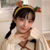 Plush Christmas Headress Headwear Hair Accessories Korean Style Hairband Hair Hoop Women Headband