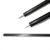 KHEALING Billiard Cue Carbon Black Electric Wood Leather Head PVC Black Electric Wood Point Angle T 700 Carbon Fiber 58 Inch Billiard Supplies Joint