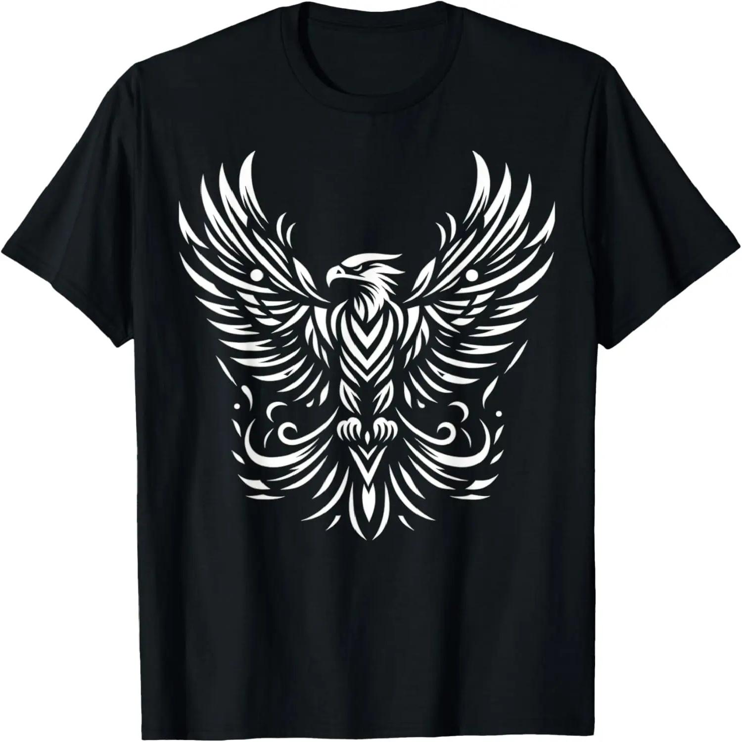 Футболка с племенным орлом _ Мужская Женская XS - 6XL _ Графическая футболка S