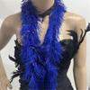 Colorful Boas Decoration for Women Dancing Party Dress up Artificial Boas for Dancing Wedding Party Halloween Cosplay