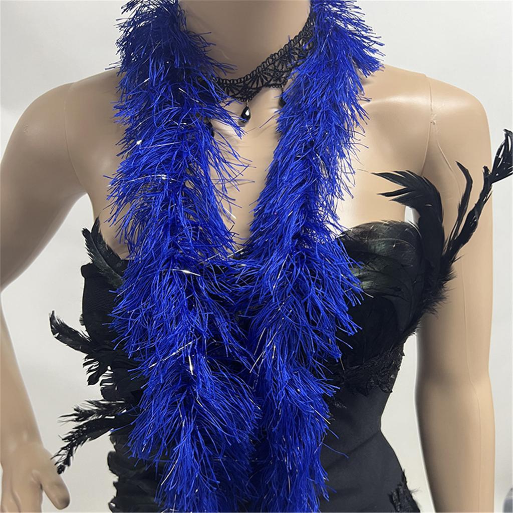 Colorful Boas Decoration for Women Dancing Party Dress up Artificial Boas for Dancing Wedding Party Halloween Cosplay