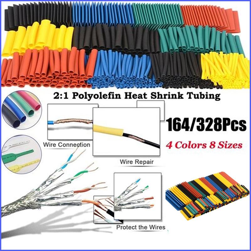 IIVVE 200pcs 4mm Diâmeto 35mm Longo Poliolefina Tubulação