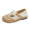 Zapatos de Tela Bordados para Mujer Zapatos Individuales