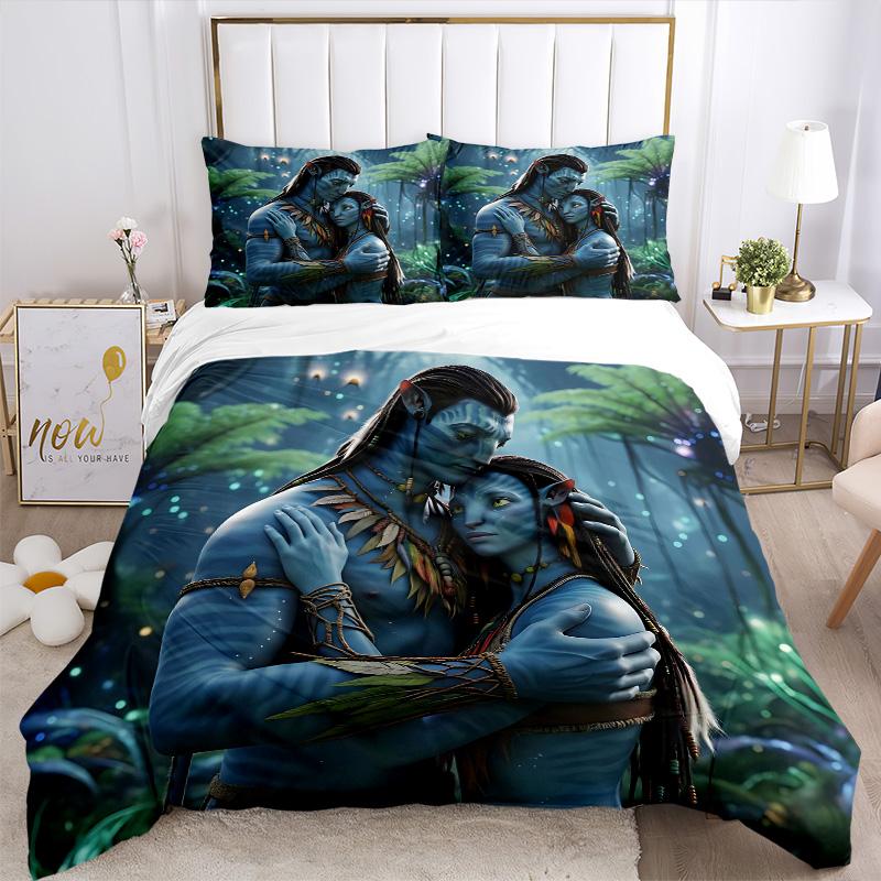 Avatar Romance Fantasy Forest Print 3Pcs Bedding Setduvet Cover With 2 Bedropillowcase Home Birthday Gift