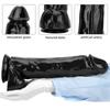 37*7.2cm Female Black Giant Anal Expansion Cum Expansion Giant Anal Plug Simulation Phallus Dildo