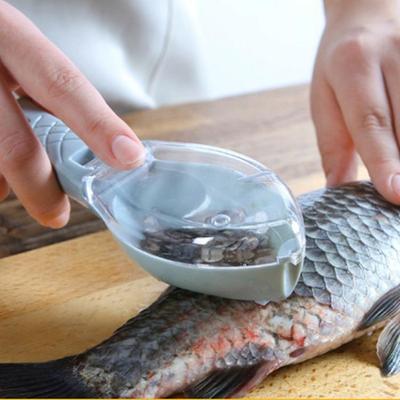 Fischschuppenschaber Fischhautbürste Meeresfrüchte-Werkzeuge Schnelles Entfernen Fischschaber Reinigungsmesser Küchenzubehör
