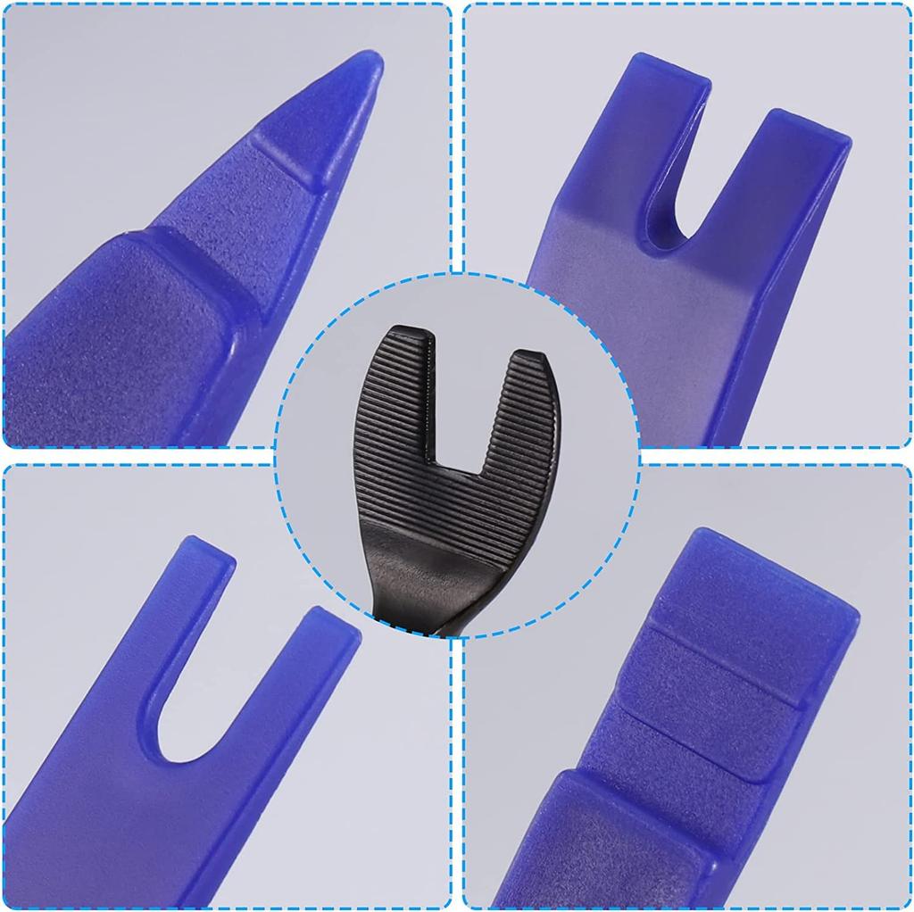 Power Seed Removal Tool, Clip Clamp Tool, Resin, For Car Removal, Car Maintenance, Furniture Panels (Set of 6)