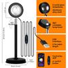 Sunset Lamp Projector with APP Control - 21 Color Changing LED Sunset Light, 180° Adjustable for Photography, Bedroom Decor, Party, Wedding, Mood
