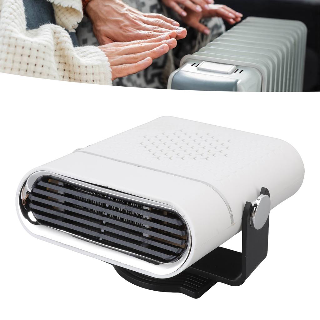 Car Heater Portable Fast Heating 360 Degree Rotation Car Heater Windscreen Defroster Defogger 12V