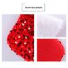 10Pcs Festival Gift Holders Fireplaces Decoration Sparkling Sequins Christmas Stockings with Plush White Rims Decors