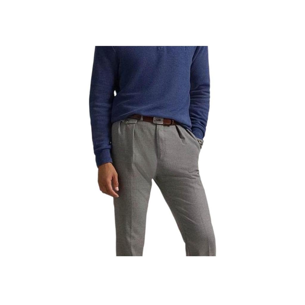 Polo Ralph Lauren Solid Color Small Pony Logo Embroidered Half-Zip Waffle Knit Sweater Men Sweater 710932304514