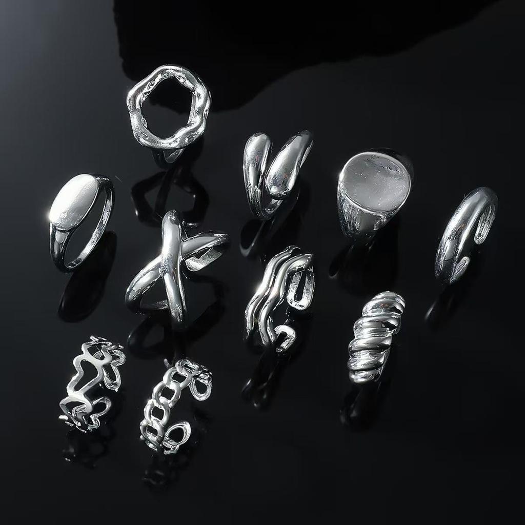 Korean Knot Adjustable Ring for Women: Versatile Index & Pinky Jewelry, Trendy Design