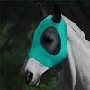 New Breathable Horse Fly Mask Anti Mosquito Flies UV Protection Equine Equestrian Supplies Full Face Ear Cover Horse Riding Gear 3