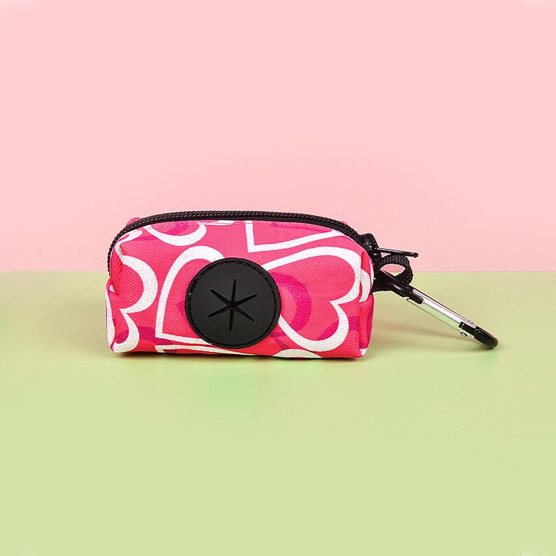 1pcs Colorful Design Dog Poo Bag Holder Dispenser Durable Use For Dog Leash Attachment (Without Poo Bag And Leash)