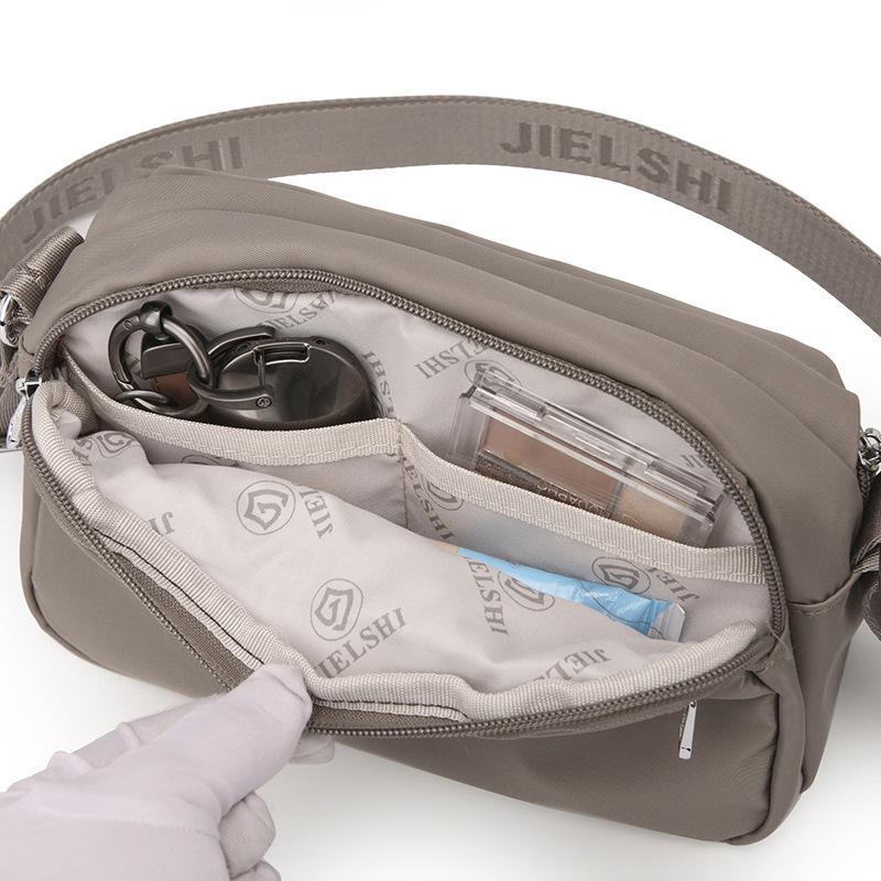 Lässige Umhängetasche für Damen, trendige, einfarbige Oxford-Tasche, wasserdicht, einfach und stilvoll