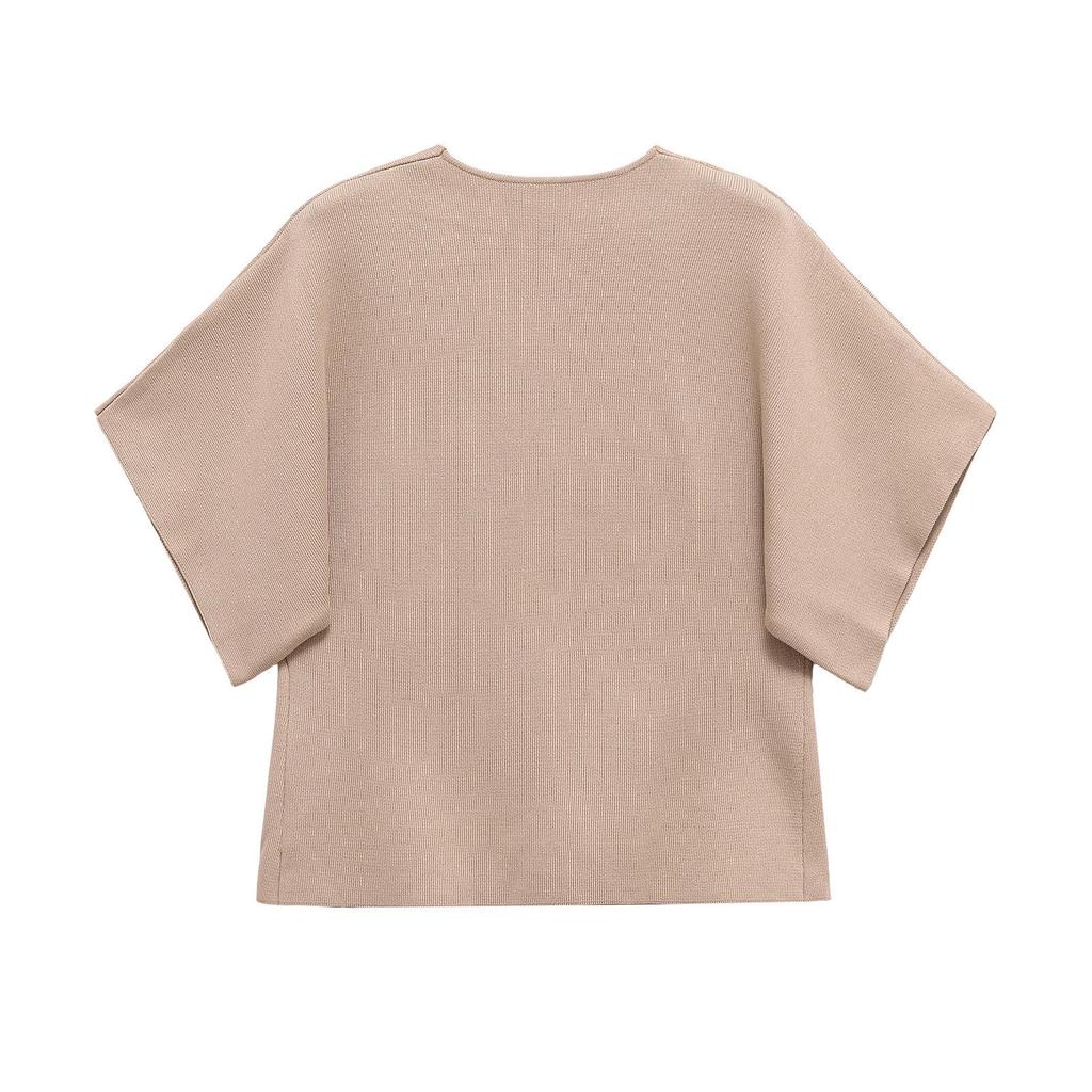 Cardigan tricoté décontracté style européen et américain pour femmes printemps 2025