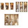 3pcs Self-Adhesive Flower Visual Wall Stickers Modern 3D Effect Wall Stickers  Staircase Entrance