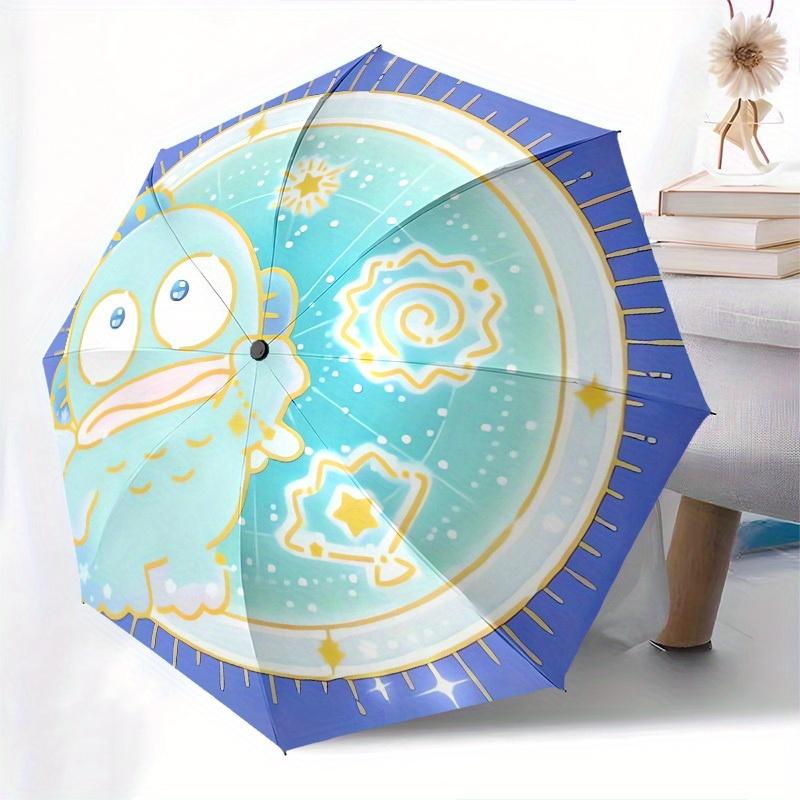 1pc "Space Adventure Duckling" Umbrella with Plastic Handle,Suitable for All Seasons Home Travel Outdoor UmbrellaSanlio107