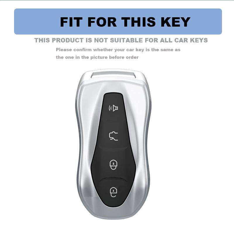 Shell Keyless Protected Fob Bag For Geely New Emgrand Gs X6 Suv Ec7 Azkarra Tugella Fy11   Atlas Pro Car Key Case Cover