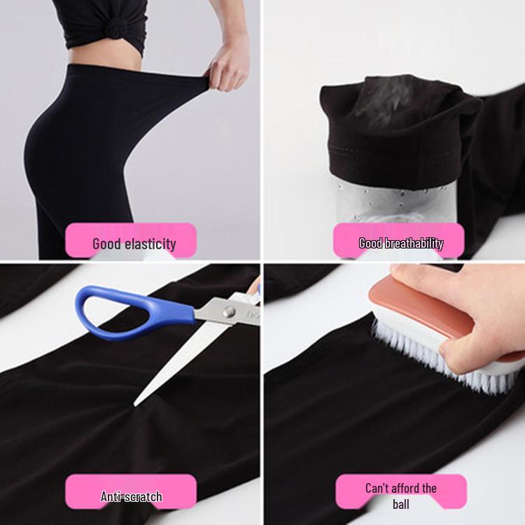 Women's Black Capri Dance Pants - Ballet Training Tights, Elastic, Adult Size