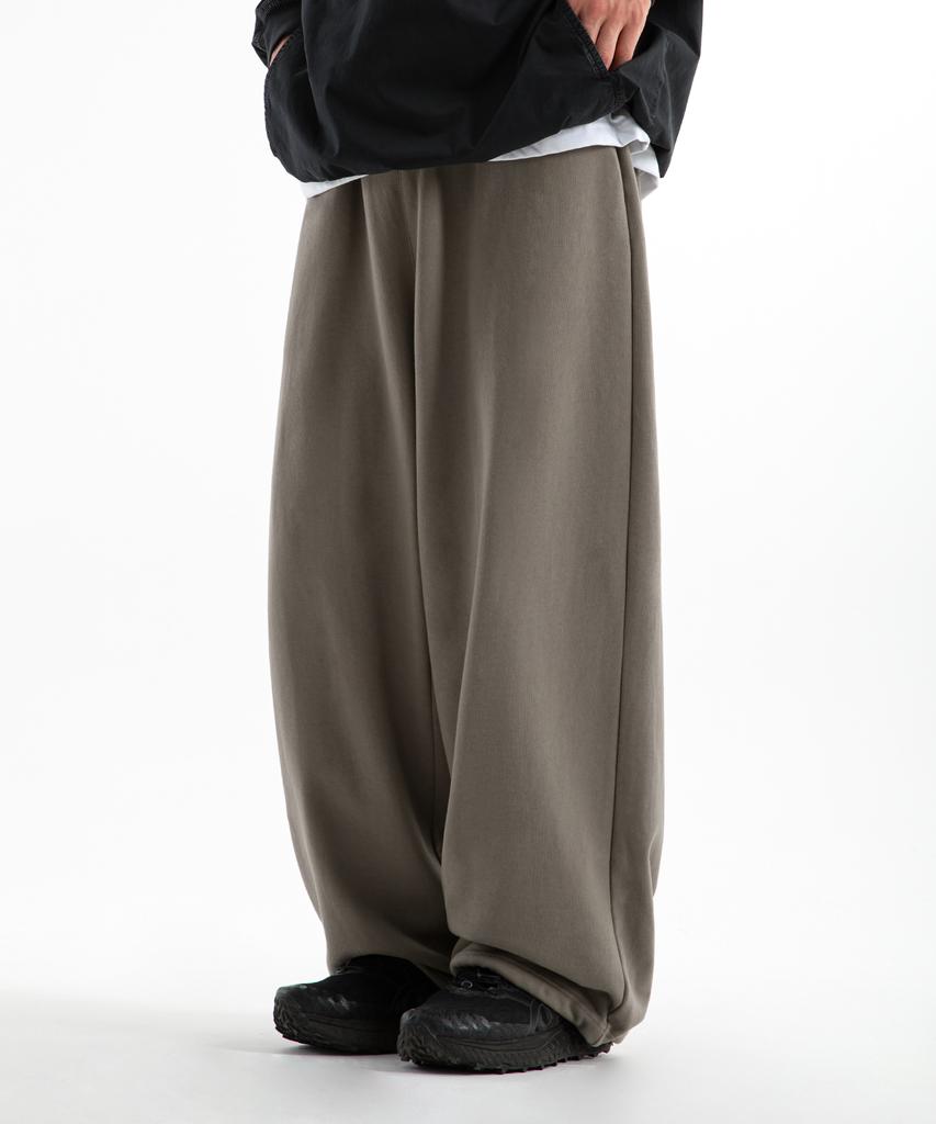 BRENSON String Wide Balloon Fit Sweatpants ( 4 Colors ) ( Fleece Line Option ) (Type B)