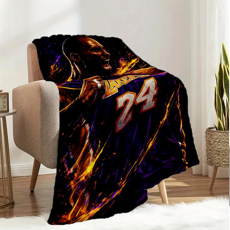 Lakers Legend Celebration Blanket Lightweight Ideal Bedding Blanket Perfect for Travel, Camping, Living Rooms, Offices, Sofas, Fan Christmas gift