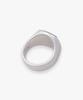 Man On The Boon [Tom Wood] Black Lavikite Cushion Ring_Silver 4716129117