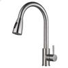 1pc Stainless Steel Kitchen Faucet, Kitchen Sink Hot And Cold Faucet Can Rotate 360° Splash-proof Water Faucet Stainless Steel