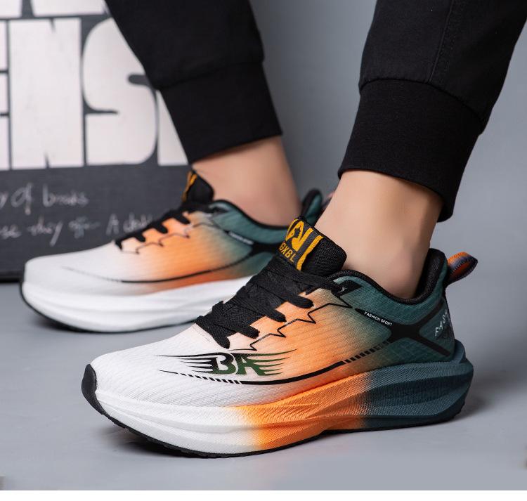 

Новые кеды на карбоновой подошве мужские и женские легкие повседневные дофаминовые парные кроссовки модная обувь 44