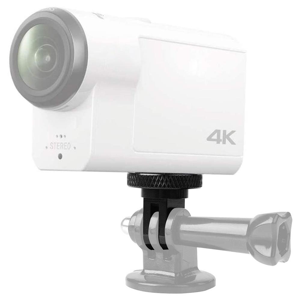Adapter do mocowania statywu 1/4 cala 20 Adapter do mocowania kamery Kompatybilny z YI DV i innymi standardowymi akcesoriami 1/4 cala