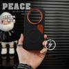 For Xiaomi 17 Ultra Case Hard Fashion Vegan Leather Magnetic Heat Dissipation Anti Slip Protective Back Cover For 17 Ultra Shell