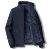 Middle-aged and Elderly Men's Autumn and Winter Jackets with Cotton, Thickened and Warm Dad Jackets, 50 and 60 Year Old Autumn Tops for Men