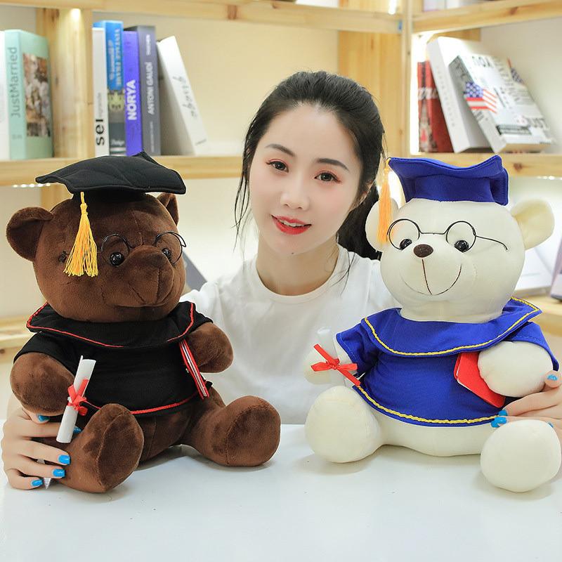 Dr Gift Graduation Teddy Bear Plush Toy Cartoon Stuffed Doll Decoration Gift