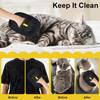2-in-1 Pet Hair Remover Suitable for Cats and Dogs- Static Hair Removal Gloves and Sticky Brush- Special Static Cleaning Tool for Clothes, Car Seats