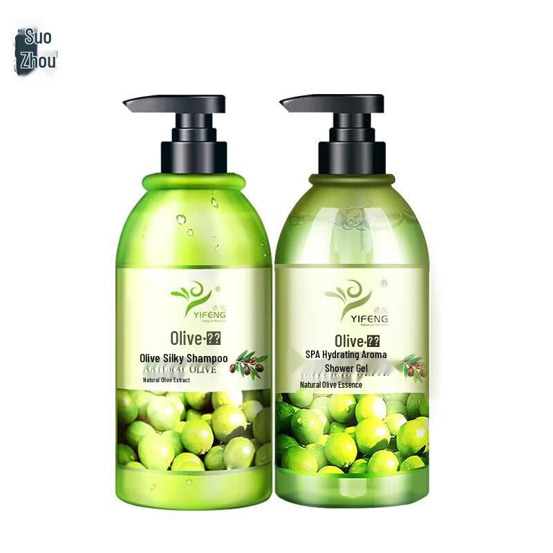YIFENG Olive Hair & Body Wash Set