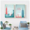 Famous World Travel Rome Poster Spain Attractions Canvas Painting Wall Art Posters and Prints Pictures For Living Room Decor No Frame