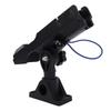 Boat Fishing Rod Holder Side Deck Mount 360 Degrees Rotatable Pole Holder for Kayak Boat with Anti Lost Rope