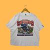 Vintage 1997 Denver Broncos Afc Champs Big Image White Colour Size X-large Promo T-shirts