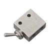 Valves & Manifolds Pneumatic Valve TAC2-31V Rectangle Mechanical Silver Tone Toggle Lever/hold Type 2 Position