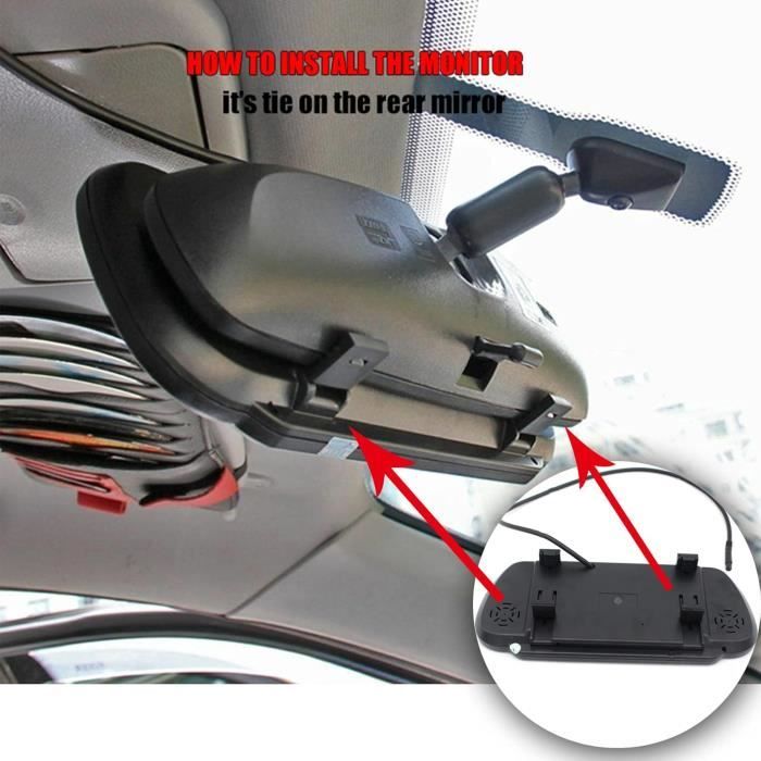 Caméra de recul feux stop pour Citroën Jumper III Fiat DUCATO X250 Peugeot Boxer III