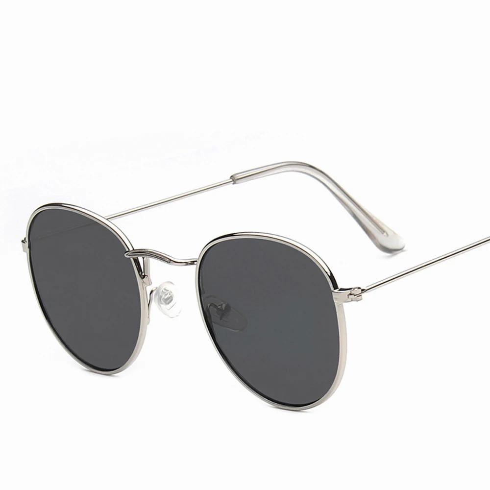 Vintage Mirrored Sunglasses  Men And Women'S Retro Sun Glasses With Metal Frame  Outdoor Fashion Eyewear