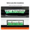 Compatible 2026 AITO M7 License Plate Frame: Full-Edge Green Plate for New Energy Regulations