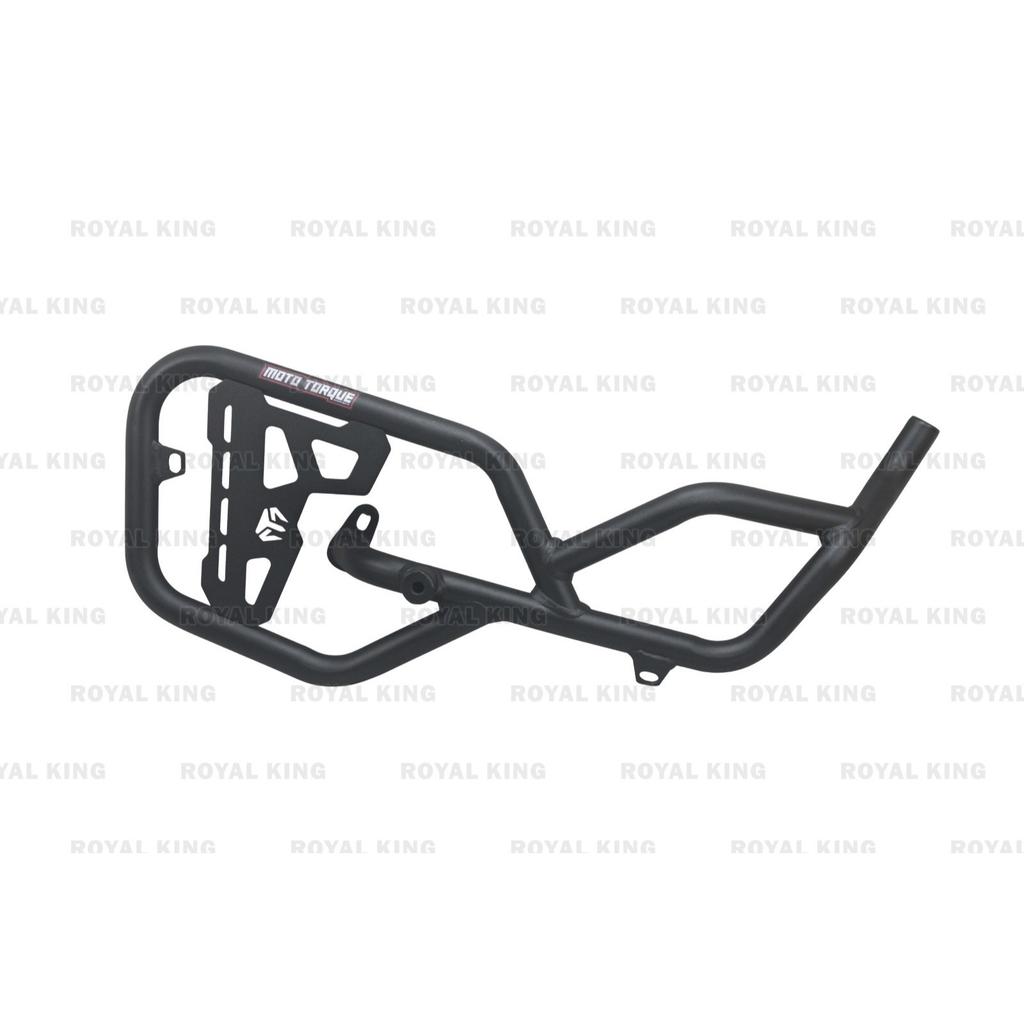 Black Crash Guard With "Slider Fit For Yezdi Adventure 334"