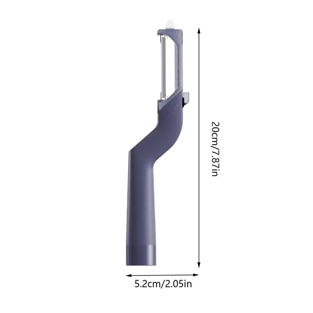 Durable Multifunctional Kitchen Scraper Horizontal/Vertical Ergonomic Handle Vegetable Fruit Peeler Kitchen Peeling Tool Home