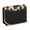 New COACH Coated Canvas Shoulder Bag, Crossbody Bag, Wallet Mini Women's Leopard Print Multicolor CX151-IMXAC