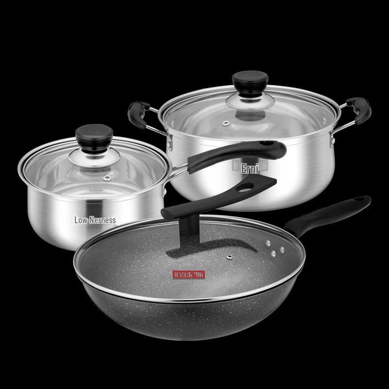 Bernice Sophie Kochgeschirr 3-teiliges Set