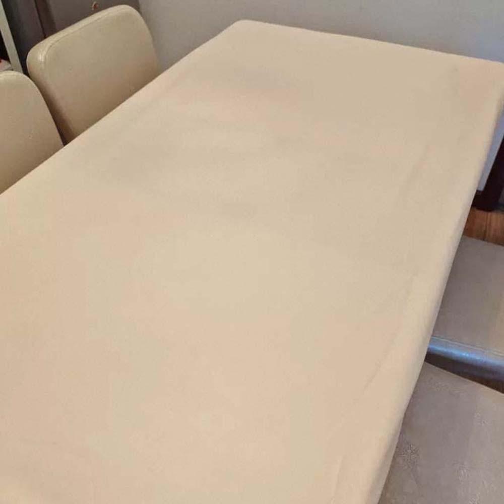 Rectangular Imitation Sheepskin Tablecloth Smooth Elastic Tea Table Cloth  Commemorative Day